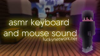 Asmr Keyboard And Mouse Sound Minecraft Bedwars Indonesia