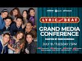 Lyric and beat grand media conference