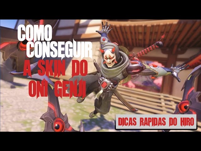 Já podes ganhar as skins Oni Genji e Officer D.Va em Overwatch