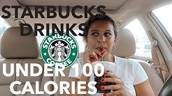 5 Starbucks Drinks Under 100 Calories