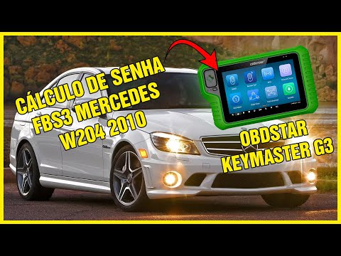 OBDSTAR KEYMASTER G3 - FBS3 PASSWORD CALCULATION (MERCEDES-BENZ W204 2010)