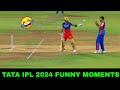 TATA IPL 2024 Top 10 Funny 😂 Moments || Cric Loot HD