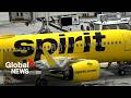 Spirit Airlines goes out of business after 34 years, ending operations immediately