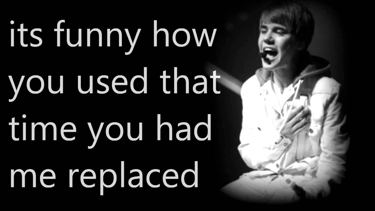 Justin Bieber - That Should Be Me (Lyrics) - YouTube
