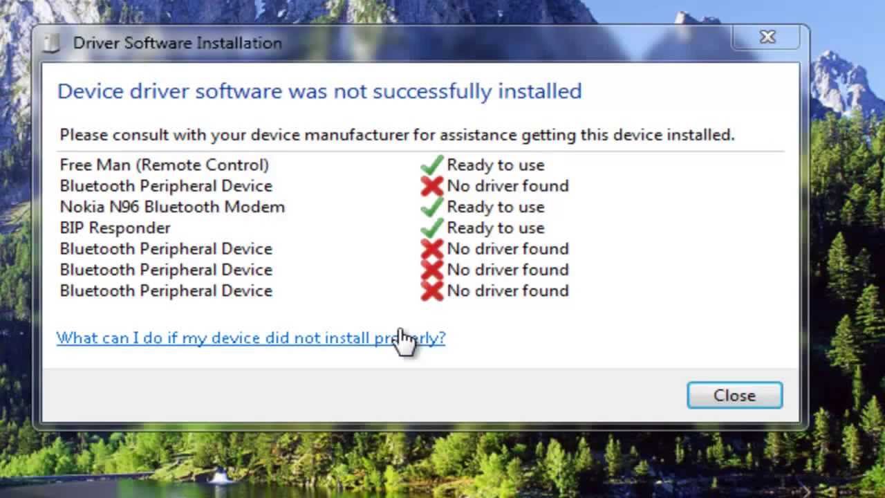 bluetooth headset drivers windows 7