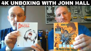 4K Unboxing Blood for Dracula & Police Story Trilogy with John Hall