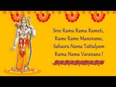 Sri Rama Namam Importance &amp; Sri Ram Navami Wishes