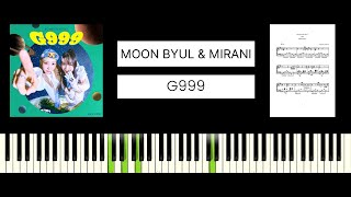 Moon Byul - &#39;G999&#39; (feat. Mirani) BEST PIANO TUTORIAL &amp; COVER