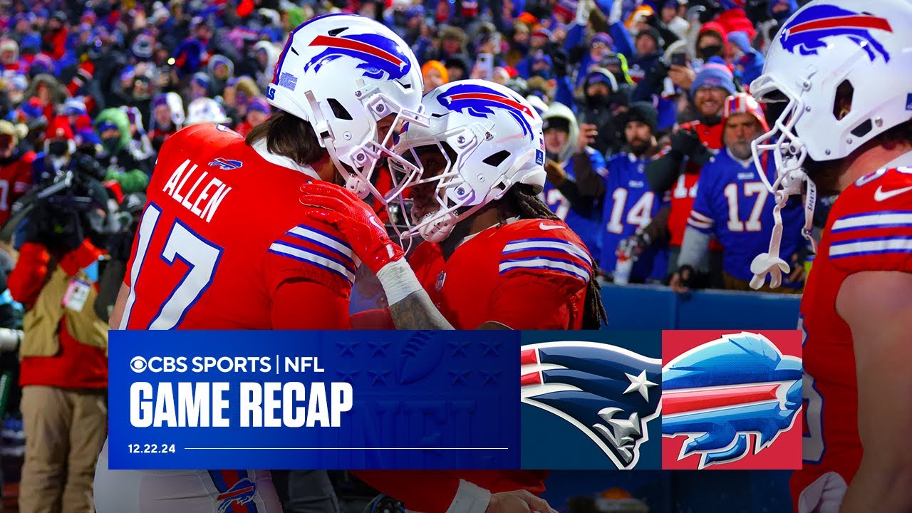 Bills HOLD ON against Patriots to remain undefeated at home | Game Recap