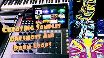 Akai MPC X MPC ONE Beat Making - Creating Samples, Oneshots, and Drum Loops.