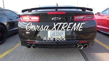Camaro NPP VS CORSA VS BORLA Exhaust Comparison 4K