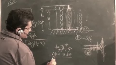Impulse and momentum-force of   falling chain  solution to irodov problem 157 physics for class 12