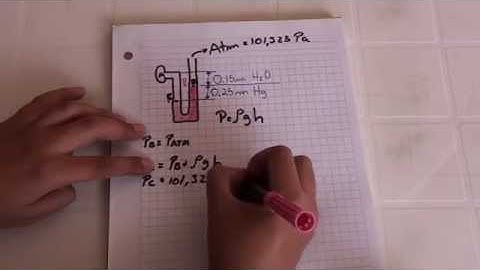 Problem with Manometers: Fluid Mechanics