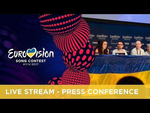 Eurovision Song Contest 2017 - Winners' press conference - First Semi-Final