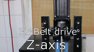 37 Belt drive | Z-axis