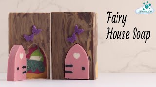 🧚🧚Making a magical Fairy House Cold Process soap, double sided soap with two designs 🧚🧚