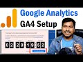 Google analytics ga4 setup in hindi  google analytics 4 property setup