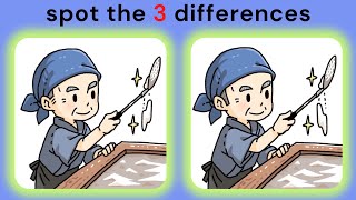 find the 3 difference |No633