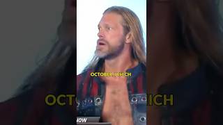 Is Edge Returning To Wwe?