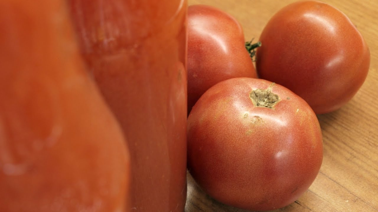 ⁣Томатный сок из свежих помидоров / How to make Tomato juice ♡ English subtitles