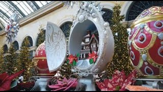 Christmas decorations Bellagio, Las Vegas, NV by GONE SPLORIN' 104 views 1 year ago 14 minutes, 18 seconds