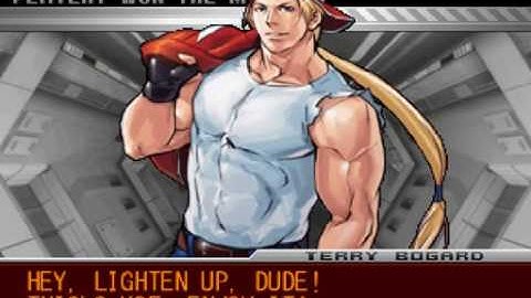 King of Fighters 2002 UM [Steam]: Goofing off as Terry vs. my girlfriend (Kyo-2)