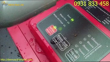 Máy bơm tự động hút nước sạch bị yếu Tăng áp lực nước trực tiếp từ đồng hồ nước sạch !!