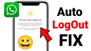 You have been logged out WhatsApp || WhatsApp Auto logout Problem Fix screenshot 5