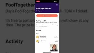 How to Play PoolTogether in Argent