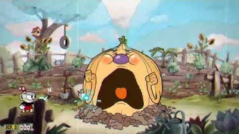 Cuphead The Root Pack in Botanic Panic! Expert Perfect Score only PeaShooter no Super or Charm