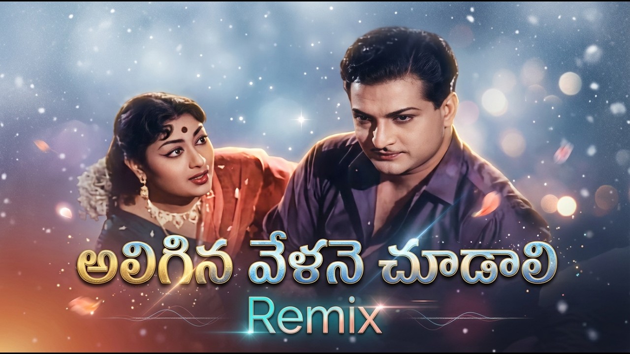 Aligina Velane Choodali Remix | Gundammakatha Telugu Cinema | NTR ANR Jamuna Savitri