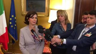 Laura Boldrini Rivolge Un Appello Agli Uomini Contro Femminicidio