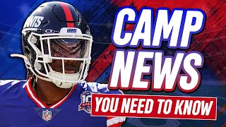 Training Camp News You Need to Know! - 2026 Fantasy Football Advice
