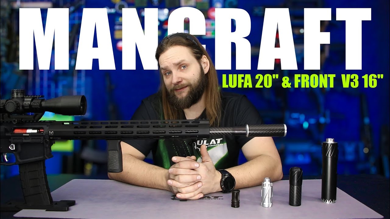 Lekki zestaw frontu do DMR od MANCRAFT - Węglowa Lufa 20