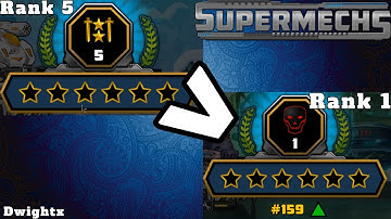 Supermechs⛅ Rank 5 to Rank 1 ✨ (1v1s) [2020]