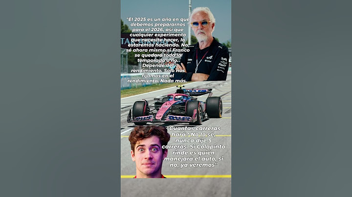 Declaraciones Flavio Briatore sobre el Futuro de Franco Colapinto #f1 #francolapinto #flaviobriatore