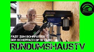 Scheppach DP18VARIO Test & Kurz-Check