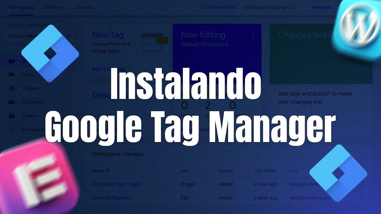 Como Instalar o Google TAG Manager no WordPress: Tutorial 2024 - YouTube