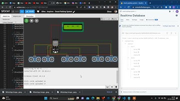 Smart Parking System using ESP32 on Wowki with Firebase Database | Devfolio Competition