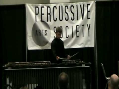 PASIC 2008 Marimba Solo-Dylan Groff