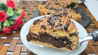 ΜΠΙΣΚΟΤΟ ΤΑΨΙΟΎ σε 10'💯"Χωρίς Μίξερ"👌Σοκολατένιο και Γεμιστό⁉️Chocolate Cookie 