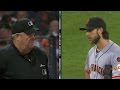 Bumgarner and west have a serious staredown