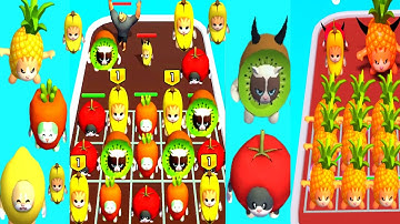 Merge Master, Epic Banana Rush Battle 3d, Android game Battle Merge