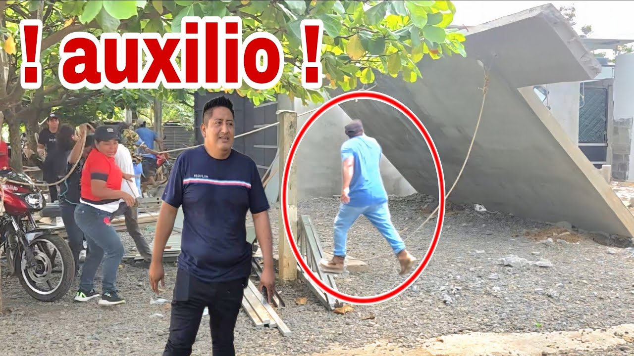 URGENTE se nos cae la Pared de WILDER y TACHA sale huyendo😱