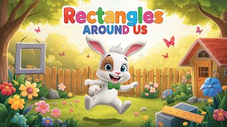 Ricky's Rectangle Hunt: Shapes in Our Garden!