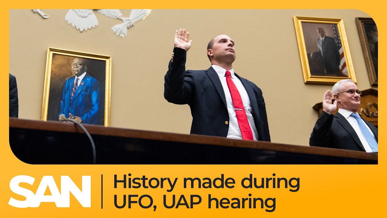 History made during House hearing on UFOs, UAPs - YouTube