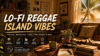 Lo-Fi Reggae Island Vibes  | Chill Beats, Relaxing Reggae Instrumental, Study &amp; Good Moo
