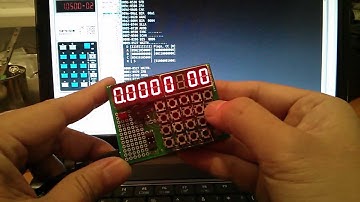 TI Launchpad MSP430 emulating as TMS0800 series calculator chip