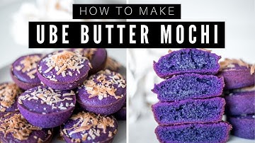 UBE BUTTER MOCHI | EASY MOCHI RECIPE