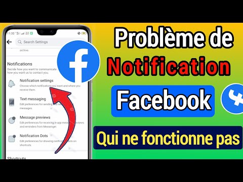 Vidéo: Comment corriger les notifications Facebook sur mon Android ?